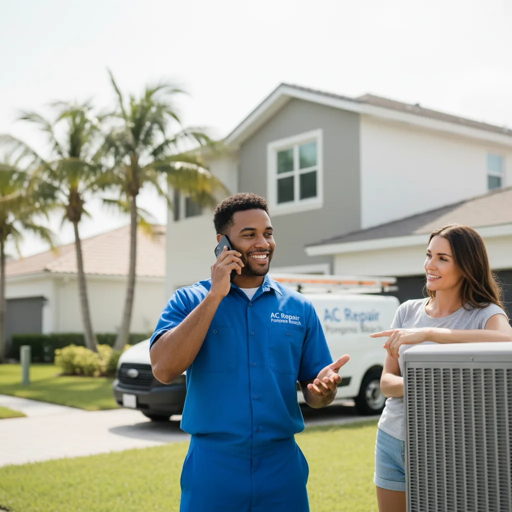 AC Repair Pompano Beach customer support in Laurel Fork